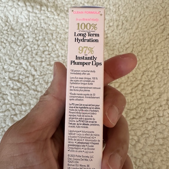 Polite Society
B.I.G. Mouth Lip Plumping Oil Gloss NIB LOUD AND PROUD - Picture 5 of 8